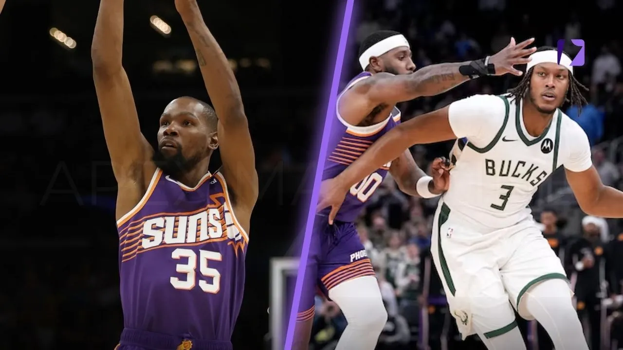 Phoenix Suns vs Milwaukee Bucks Match Player Stats