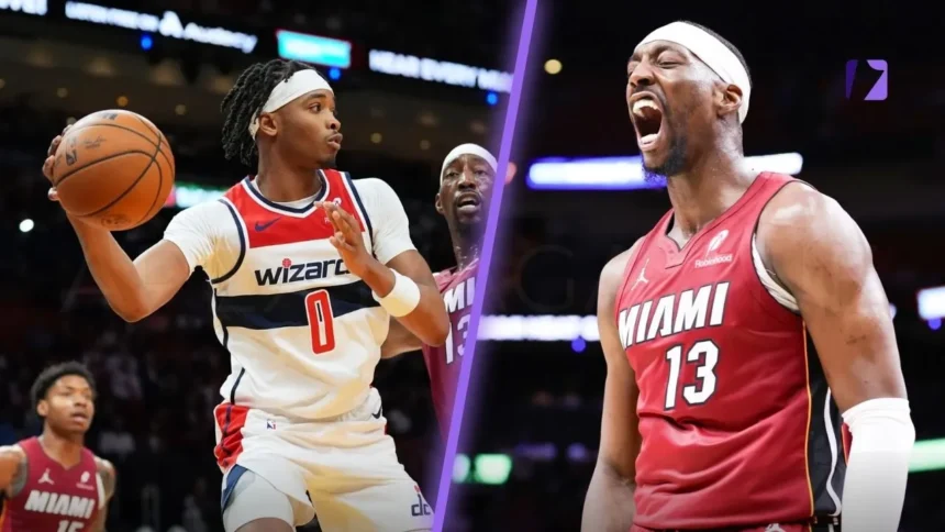 Washington Wizards vs Miami Heat Match Player Stats