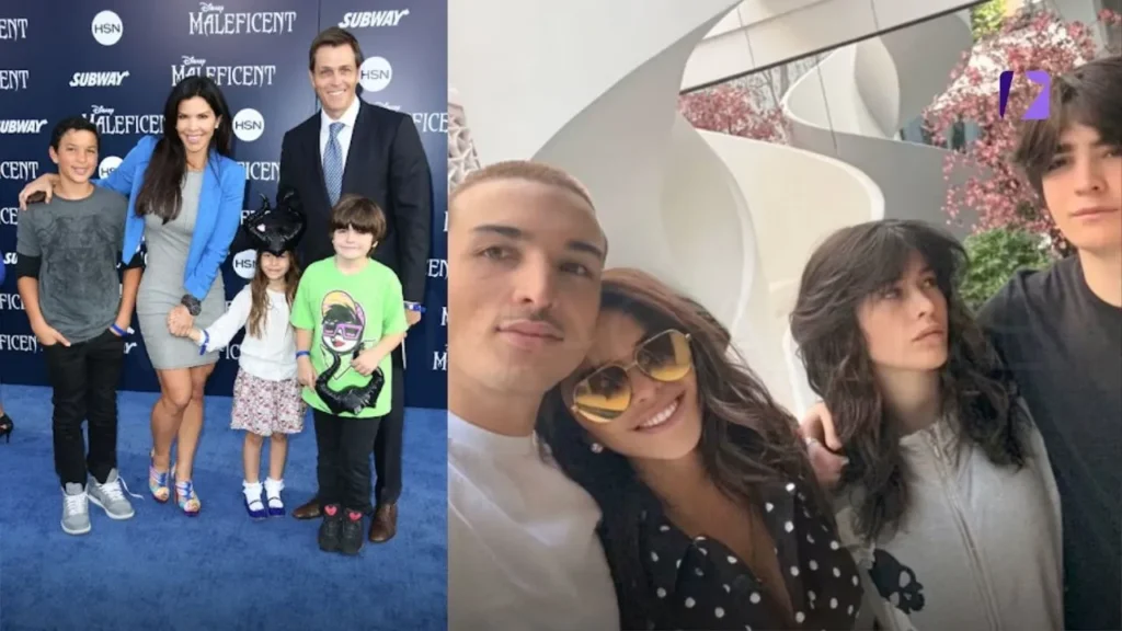 lauren sanchez young With Children