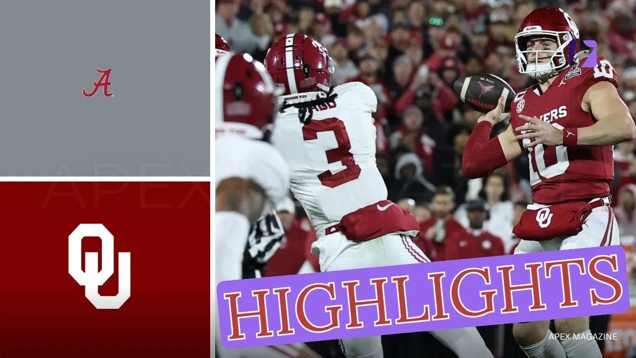 Alabama Crimson Tide Football vs Oklahoma Sooners Football Match Player Stats