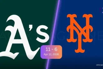 Athletics vs New York Mets Match Player Stats And Analysis