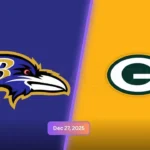 Baltimore Ravens vs Green Bay Packers Match Player Stats