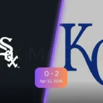 Chicago White Sox vs Kansas City Royals Match Player Stats