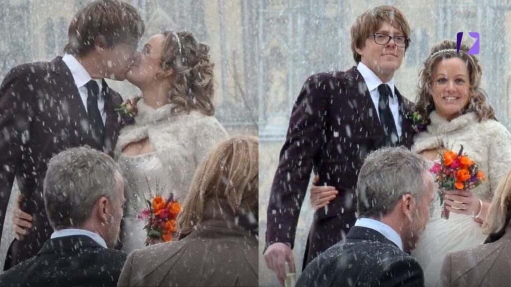 Hannah Dodkin and Kris Marshall