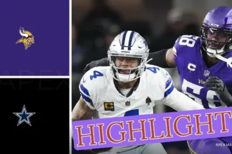 Minnesota Vikings vs Dallas Cowboys Match Player Stats