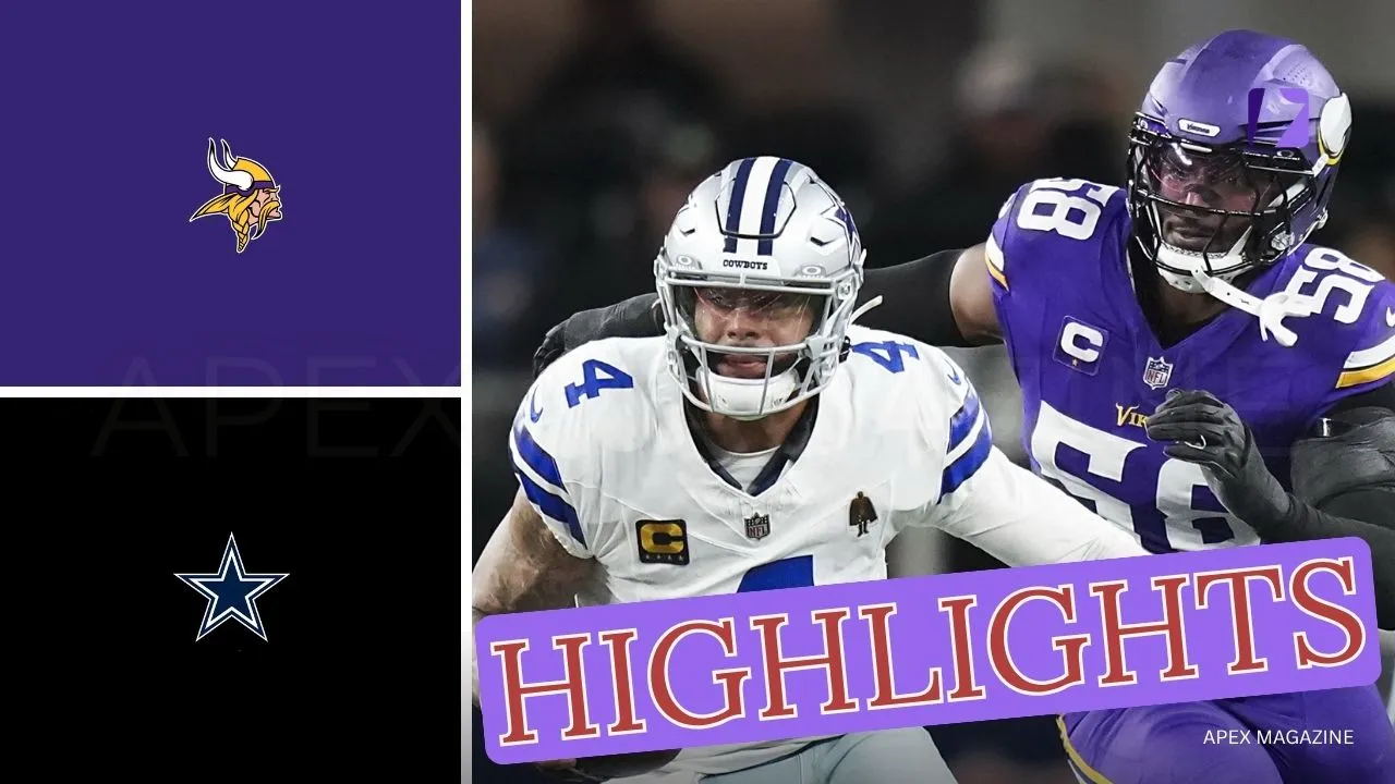 Minnesota Vikings vs Dallas Cowboys Match Player Stats