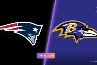 New England Patriots vs Baltimore Ravens Match Player Stats