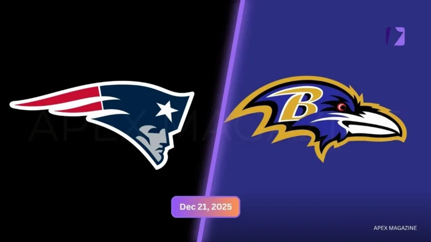 New England Patriots vs Baltimore Ravens Match Player Stats