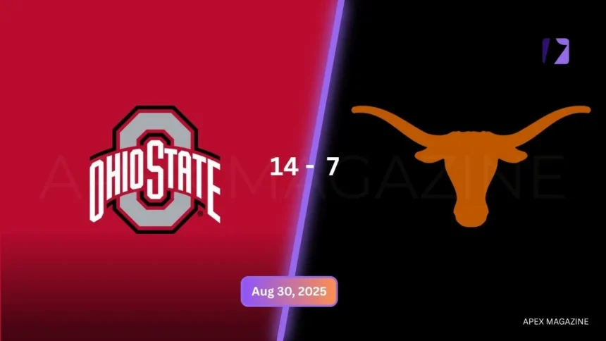Ohio State Buckeyes football vs Texas Longhorns football
