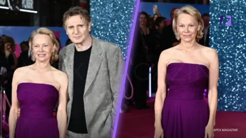 Pamela Anderson and Liam Neeson