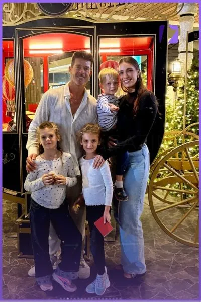 Robin Thicke Family