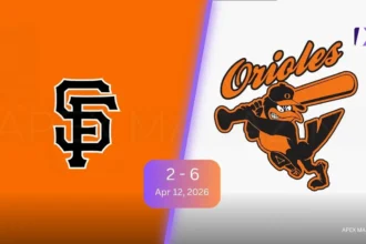 San Francisco Giants vs Baltimore Orioles Match Player Stats