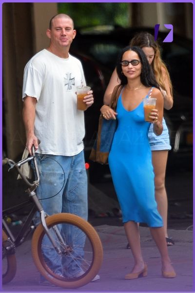 Zoë Kravitz With Channing Tatum
