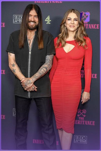 Billy Ray And Elizabeth Hurley