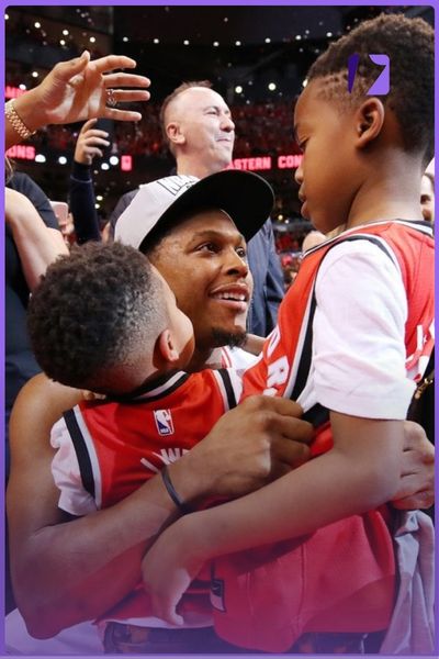 Kyle Lowry With Sons
