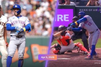 Mets vs San Francisco Giants Match Player Stats