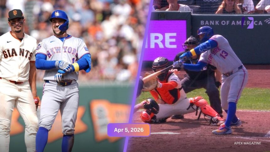 Mets vs San Francisco Giants Match Player Stats