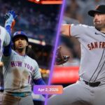 San Francisco Giants vs Mets Match Player Stats