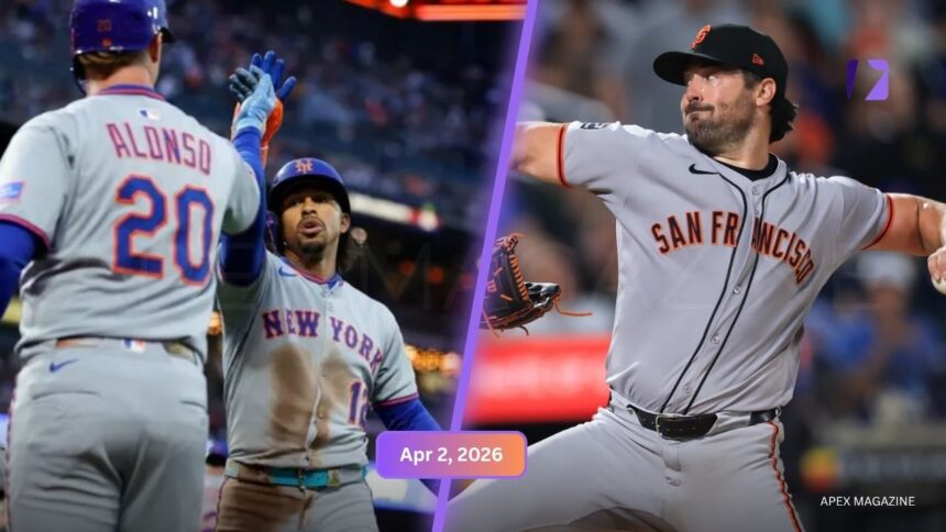 San Francisco Giants vs Mets Match Player Stats