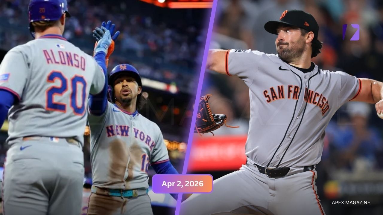 San Francisco Giants vs Mets Match Player Stats