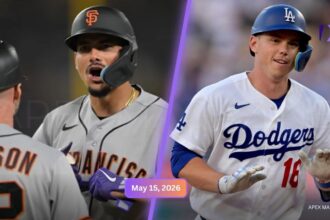 san francisco giants vs dodgers match player stats