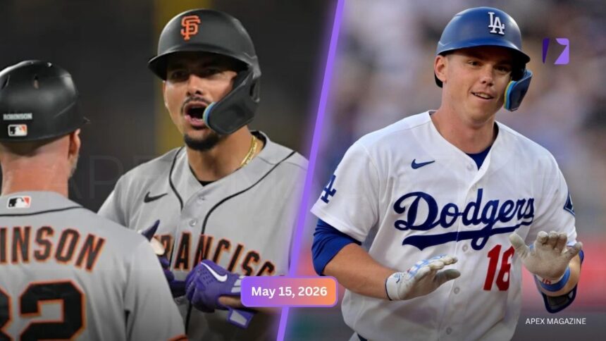 san francisco giants vs dodgers match player stats