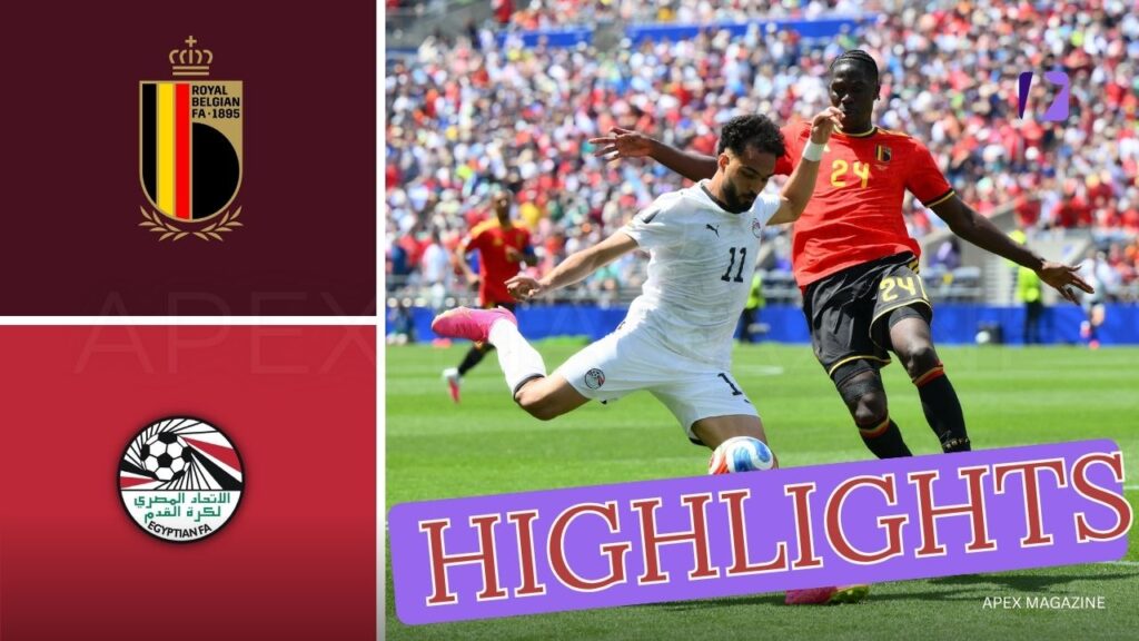 Belgium vs Egypt