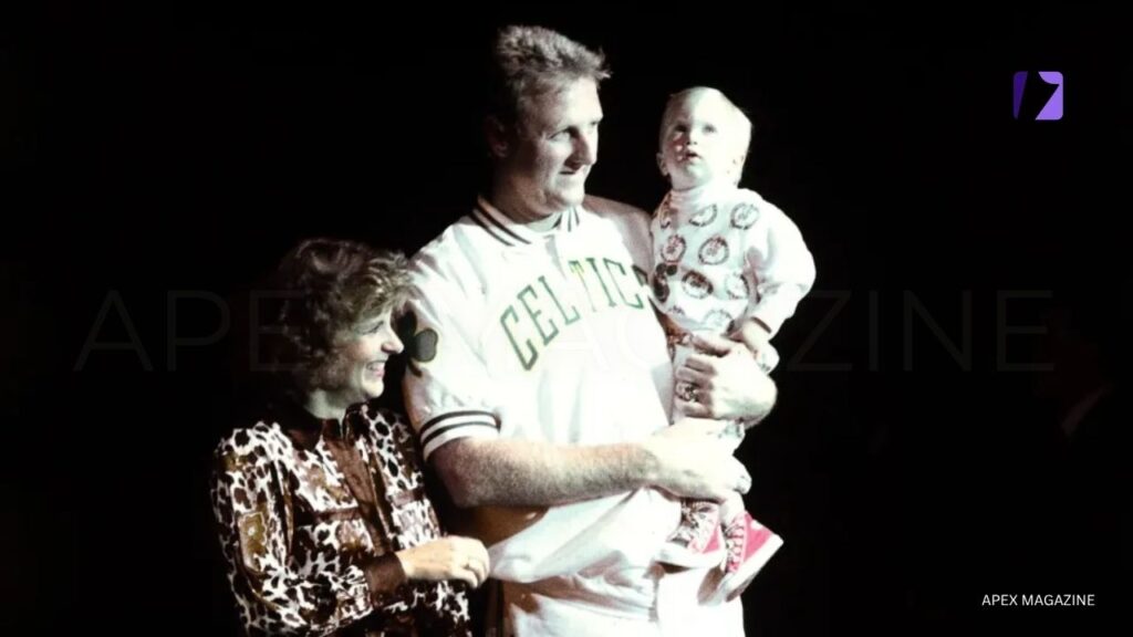 Janet Condra and Larry Bird