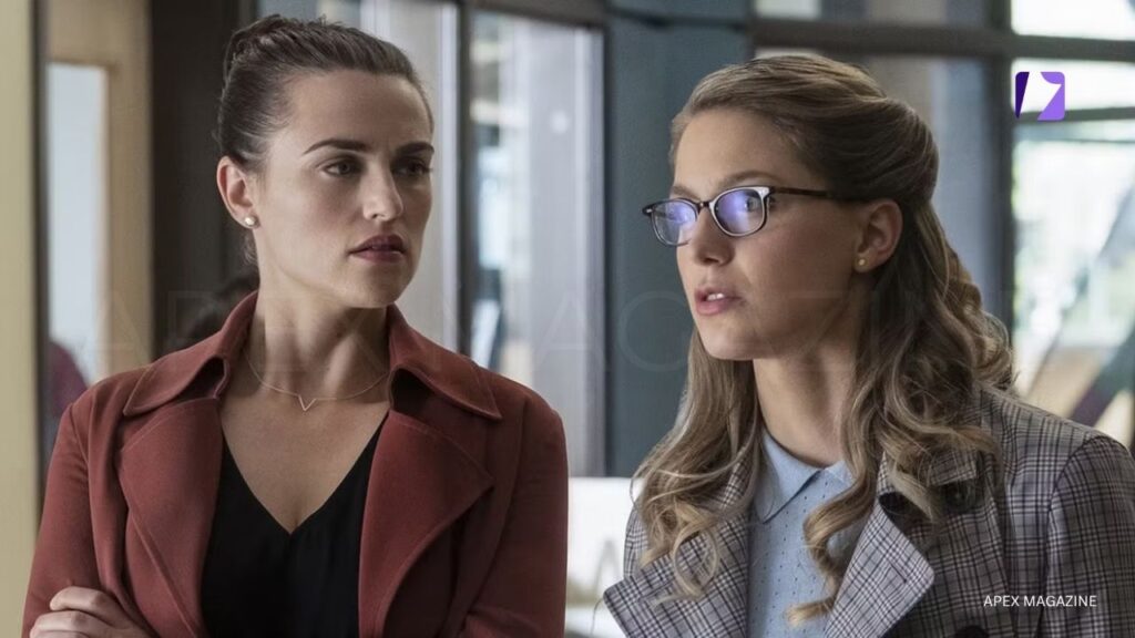 With Friend Kara Danvers