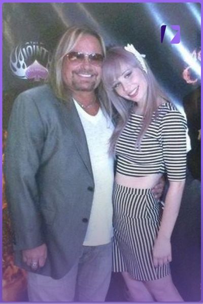 With Her Father