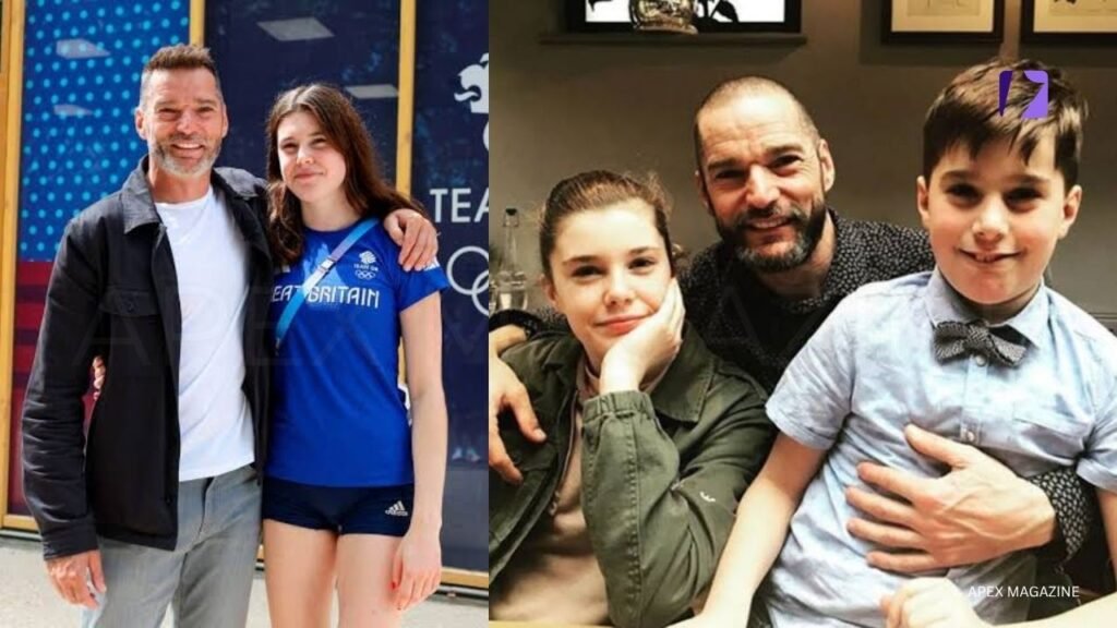 Fred Sirieix WIth Family
