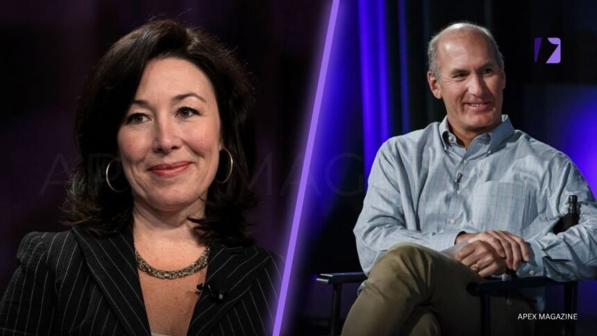 Safra Catz and John Stankey